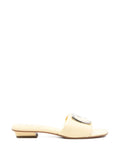 Roger Vivier Women Leather Flat Sandals