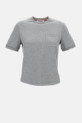 Thom Browne Women Cotton Milano Pocket Tee