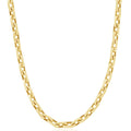 Men's 14k Gold (39gram) or Platinum (73gram) 5.5mm Link Chain Necklace 18"