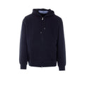 Brunello Cucinelli Men Techno Cotton Sweatshirt Topwear With Zip And Hood