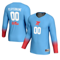 Ole Miss Rebels GameDay Greats  NIL Pick-A-Player Lightweight Volleyball Jersey - Powder Blue
