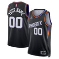Phoenix Suns Swingman Custom Jersey - Statement Edition - Black