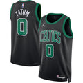 Jayson Tatum Boston Celtics Brand Swingman Jersey - Statement Edition - Black