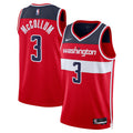 CJ McCollum Washington Wizards Swingman Player Jersey - Icon Edition - Red