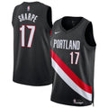 Shaedon Sharpe Portland Trail Blazers Swingman Jersey - Icon Edition - Black