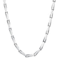 Men's 14k Gold (106gram) or Platinum (199gram) 6mm Link Chain Necklace 24"