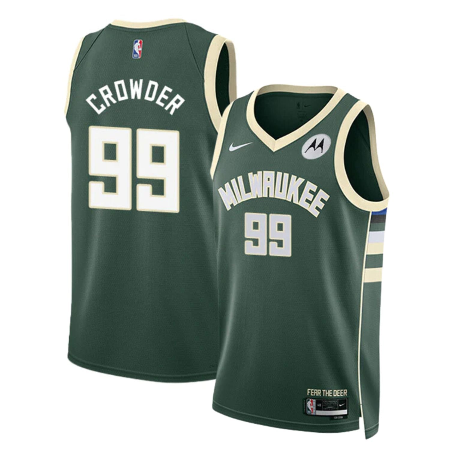 Jae Crowder Milwaukee Bucks 99 Jersey