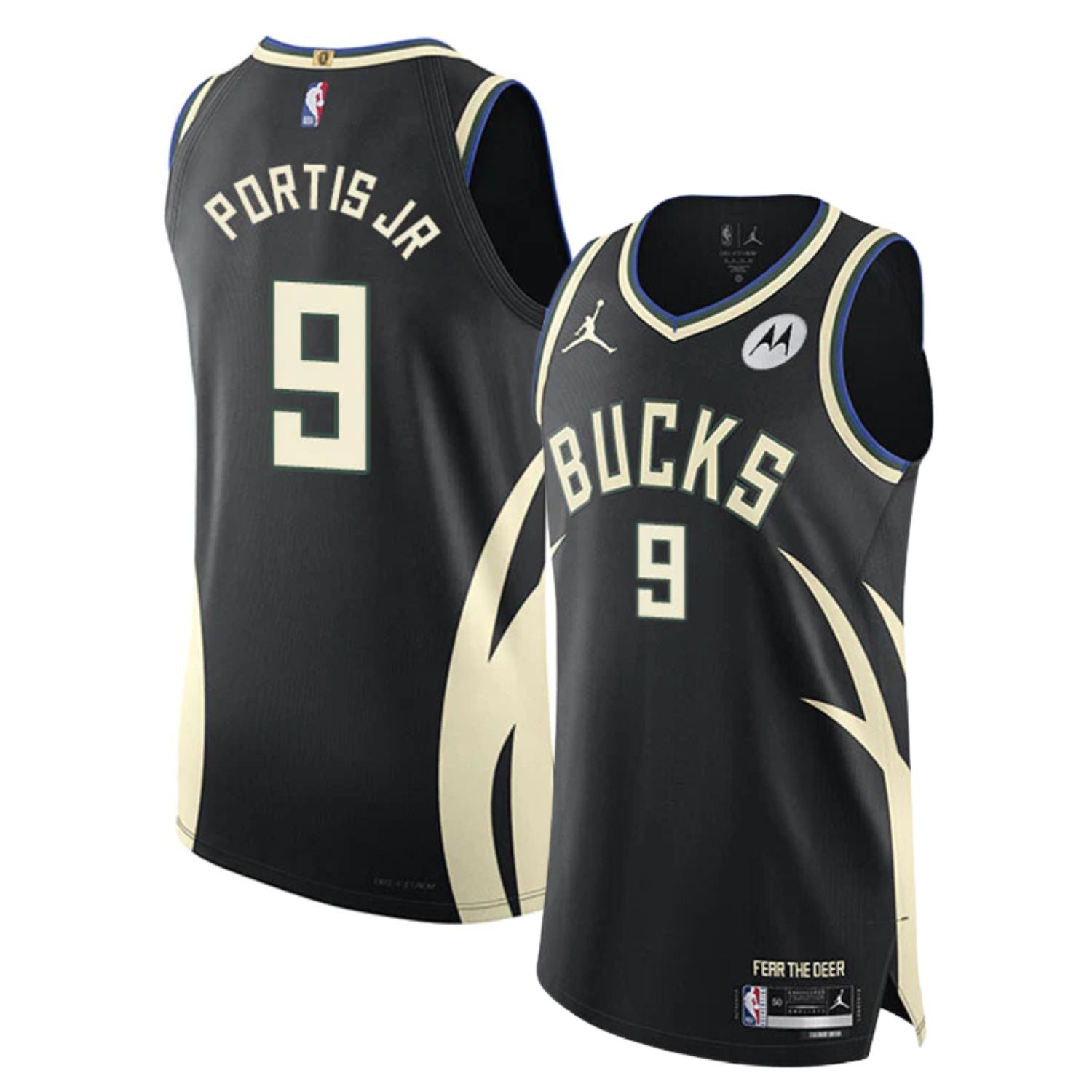 Bobby Portis Jr Milwaukee Bucks 9 Jersey