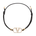 Valentino Garavani Women Vlogo Signature Strass Bracelet