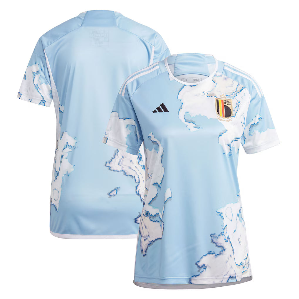 Belgium Women's National Team Women's 2026 Away Jersey - Light Blue