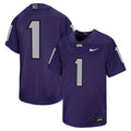 #1 TCU Horned Frogs Youth Untouchable Football Jersey - Purple