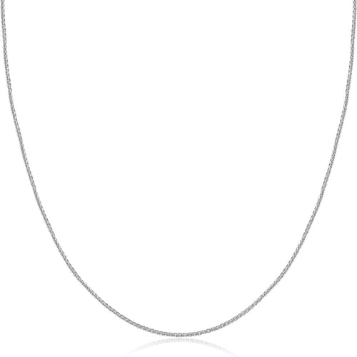 14k Gold Wheat Round Chain 18" .7mm 1.61grams With Lobster Clasp
